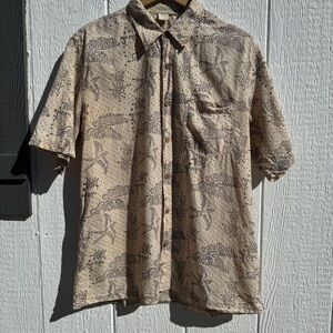organic cotton men’s button up